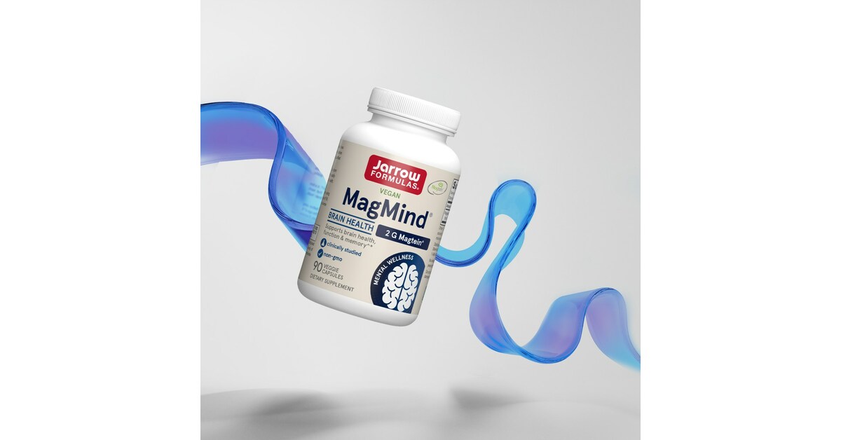 Jarrow Formulas MagMind Brain Health with Magtein (Magnesium L-Threonate),  Dietary Supplement for Brain Health, Brain Supplements for Memory Support