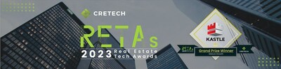 Kastle is awarded a 2023 RETAS award at CREtechNY, the most prestigious recognition in commercial real estate technology.