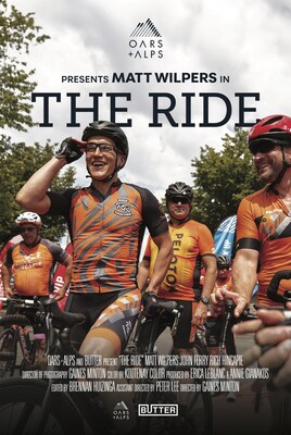 OARS + ALPS, RENOWNED MEN'S SKIN AND BODY CARE BRAND, ANNOUNCES LAUNCH OF  EXCLUSIVE NEW DOCUMENTARY FILM THE RIDE FEATURING CHIEF FITNESS  AMBASSADOR, MATT WILPERS