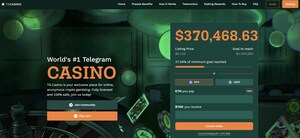 TG.Casino ICO Blasts Past $376,000 - Why This Telegram Gaming Crypto's 1,000%-Plus APY Coin Could 50x