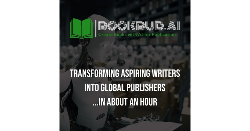 Revolutionary AI-Powered Book Creation Platform, BookBud.ai, Launches to Transform Aspiring Writers into Global Publishers