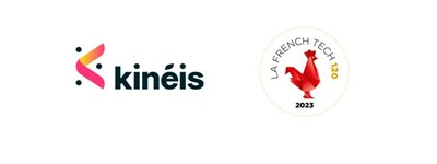 Kinéis and French Tech 120, class 2023 Logos