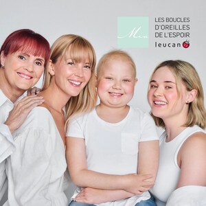 10e édition des boucles d'oreilles de L'Espoir Leucan : Quatre générations de femmes portent l'espoir