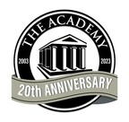 The Academy 20th Anniversary logo