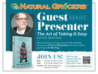 Natural Grocers® Hosts "Art of Taking it Easy" Event, Featuring Dr. Brian King, on October 19, 2023, in Lakewood, Colorado