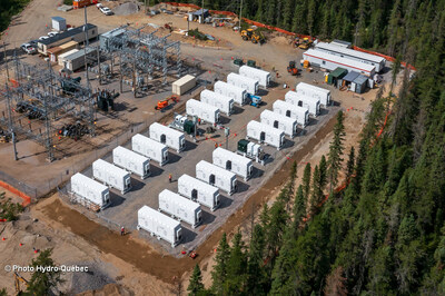 EVLO project in the town of Parent, Québec (CNW Group/Hydro-Québec)