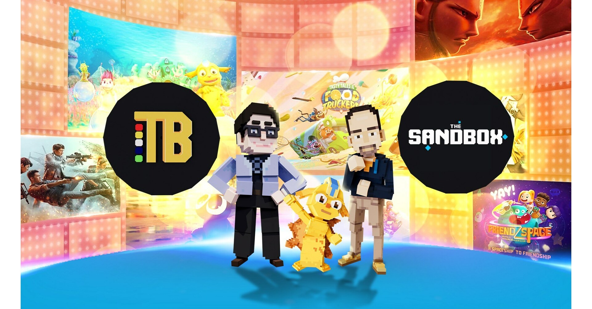 The Sandbox and T&B Media Global Announce Partnership to Build Virtual Worlds