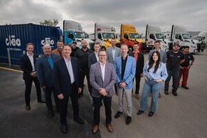 A first order of ten electric trucks - Brossard Leasing Commences the Electrification of its Heavy-Duty Truck Fleet with GLOBOCAM and Cleo's Turnkey Charging Service