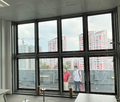 ClearVue Solar Glazing System Installation Singapore BCA SkyLab Interior