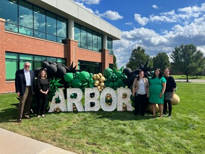 Arbor celebrated the occasion on a beautiful September day.