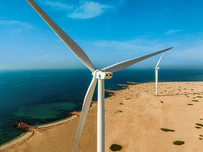 45-megawatt (MW) Wind Farm located on Sir Bani Yas Island in Abu Dhabi, UAE