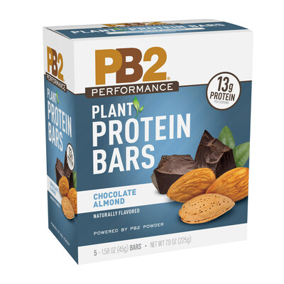 PB2 Chocolate Almond Protein Bars
