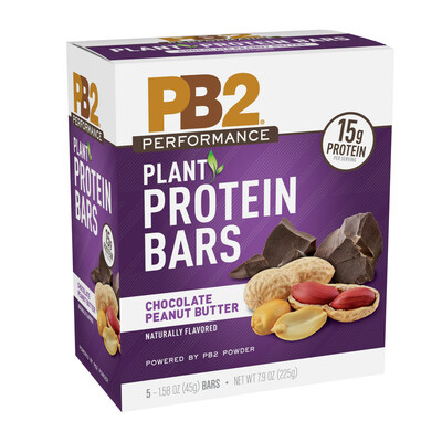 PB2 Chocolate Peanut Butter Protein Bars
