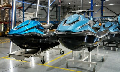 Les motomarines OrcaMC (Groupe CNW/Taiga Motors Corporation)