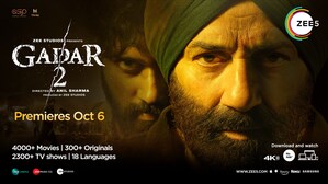 ZEE5 Global announces the World Digital Premiere of the biggest Hindi blockbuster of the year, 'Gadar 2' starring Sunny Deol and Ameesha Patel