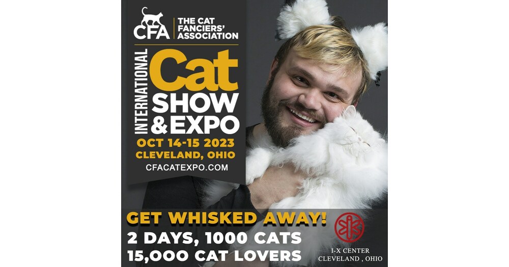 CFA International Cat Show and Expo Returns to Cleveland, Igniting Fun