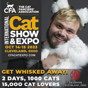 CFA International Cat Show and Expo Returns to Cleveland, Igniting Fun Feline Frenzy After a Four-Year Hiatus Due to COVID-19