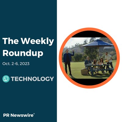 PR Newswire Weekly Technology Press Release Roundup, Sept. Oct. 2-6, 2023. Photo provided by Aura. https://prn.to/3LQ7qDU