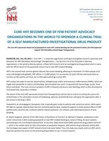 Read Cure HHT's full press release in PDF format