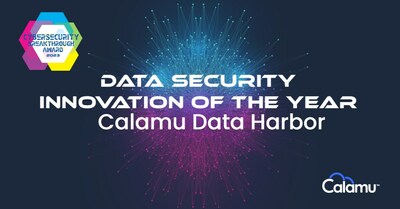 Calamu Data Harbor Wins Data Security Innovation of the Year