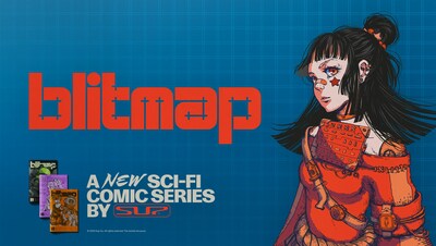 Sup Inc. a new studio comprised of ex-video game developers and artists unveils its first comic book using the “public domain” sci-fi universe BLITMAP. The first issue launches at New York Comic Con during October 12-15th.