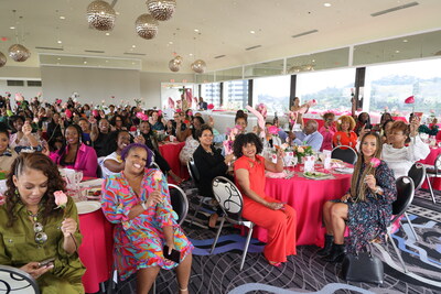 Guest receive flowers and the Arise and Shine brunch. Photo credit: Aliya Dyson
