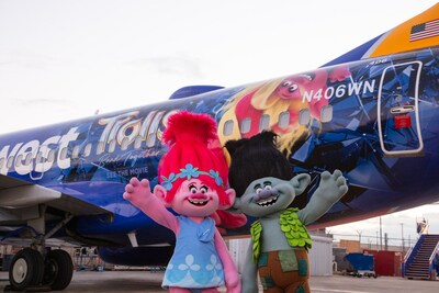 SOUTHWEST AIRLINES UNVEILS SPECIAL TROLLS-THEMED AIRCRAFT