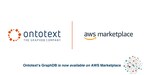 Ontotext's GraphDB Solution Now Available in the AWS Marketplace