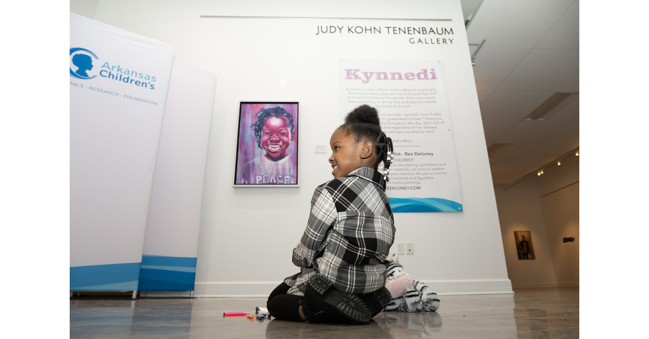Arkansas Children's Looks Beyond the Diagnosis in Launch of Art Gallery