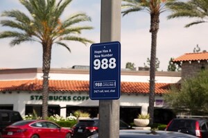The 988 Suicide &amp; Crisis Lifeline and Vibrant Emotional Health Partner with Leading Open-Air Shopping Centers Owners to Increase Awareness of the 988 Lifeline through Signs of HOPE