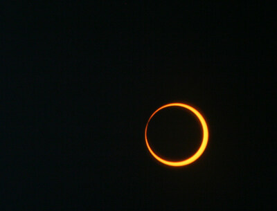 An annular “ring of fire” solar eclipse on May 20, 2012   NASA/Bill Dunford