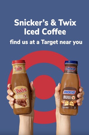 NEW Victor Allen's® SNICKERS™ & TWIX™ Iced <em>Coffee</em> Expands Distribution to Target Café's