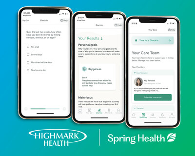Highmark’s Mental Well-Being Powered by Spring Health
