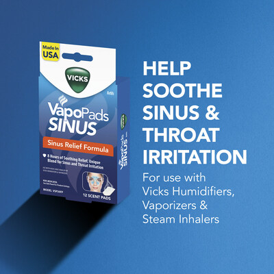 Introducing the New Vicks VapoPads Sinus Relief Formula