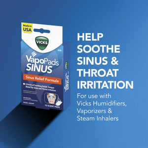 Vicks Expands its Humidification Portfolio with VapoPads® Sinus, Bringing Targeted Relief to Sinus and Allergy Sufferers