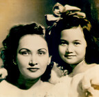 Mother / daughter Filipino film star duo of the 1950s, Linda Estrella and Tessie Agana