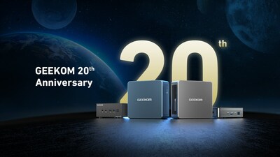 GEEKOM Celebrates Its 20th Anniversary