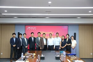 JA Solar and Samsung C&amp;T Cement Partnership with Signing of New Strategic Cooperation Agreement
