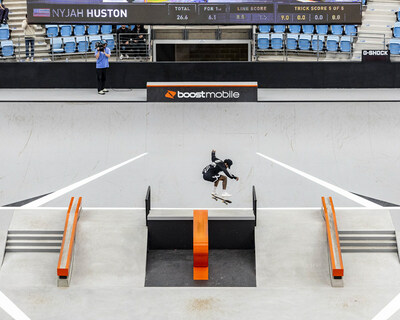 Monster Energy's Nyjah Huston Claims Third Place in Men’s Street Skateboarding Competition at SLS Sydney 2023 Street Skateboarding Contest