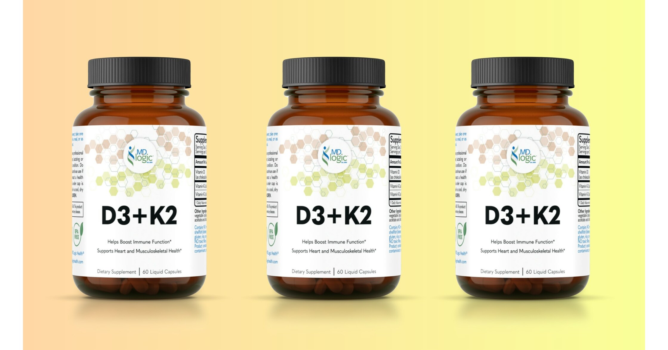 MD Logic Health Unveils Revolutionary Natural Vitamin D3 + K2 Supplement
