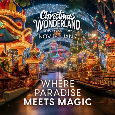The only Experiential Christmas Village is at Paradise Park!