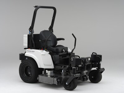 The prototype Honda Autonomous Work Mower (AWM) is the company's first battery-powered electric zero-turn riding mower. The AWM is designed to help improve the efficiency of lawn care and landscape maintenance companies while offering an eco-conscious solution with zero-emissions.