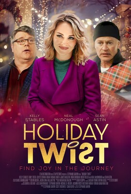 ETM Distribution announces a 30+-city  December 1 release of 
STEPHANIE GARVIN's feature film, "Holiday Twist," starring Neal McDonough, Sean Astin, Kelly Stables, James Maslow, Emily Tosta, Jake Miller, Montana Tucker, Kelli MiLi & introducing Blake Leeper. The highly anticipated movie, written, directed & produced by Stephanie Garvin, also features an all star music soundtrack which will be released simultaneously.