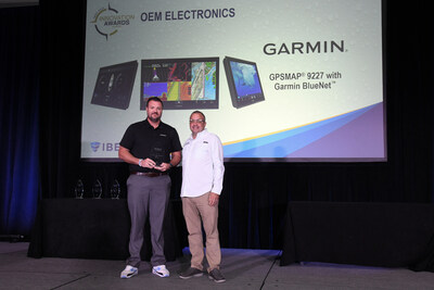Garmin's GPSMAP® 9227 was awarded a 2023 Innovation Award at the International BoatBuilders’ Exhibition and Conference (IBEX) tradeshow held Oct. 3-5, 2023. Managed by the Marine Manufacturers Association (NMMA) and judged by members of Boating Writers International (BWI), these annual awards honor the industry’s most significant and innovative technologies.