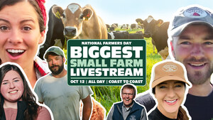 Organic Valley Hosts the World's Biggest Small Organic Farm Livestream to Celebrate National Farmers Day