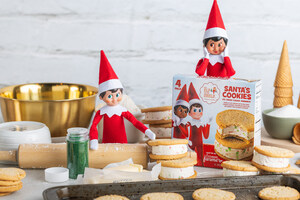 The Lumistella Company and The Frozen Farmer Unveil a New Holiday Treat: The Elf on the Shelf® Santa's Cookies Ice Cream Line is Now Available at Your Grocer's Freezer