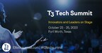 T3 Tech Summit Speaker Announcement