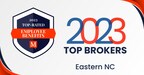 Mployer Advisor announces the 2023 winners of the "Top Employee Benefits Consultant Awards" for Eastern North Carolina.