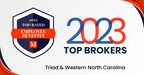 Mployer Advisor announces the 2023 winners of the "Top Employee Benefits Consultant Awards" for the Triad and Western North Carolina.