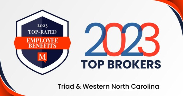 Mployer Advisor announces the 2023 winners of the "Top Employee Benefits Consultant Awards" for the Triad and Western North Carolina.